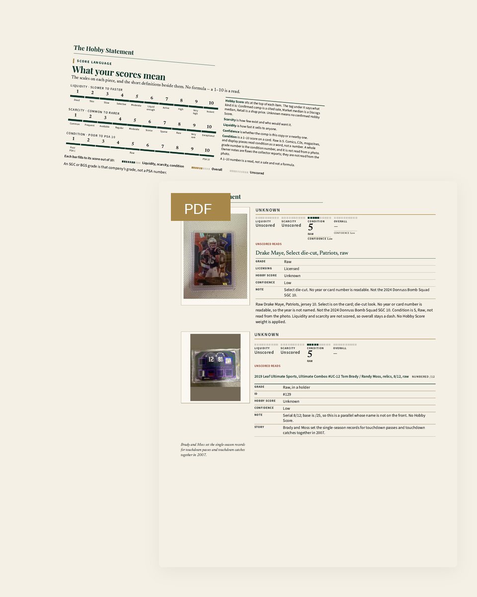 Pages from a PDF statement